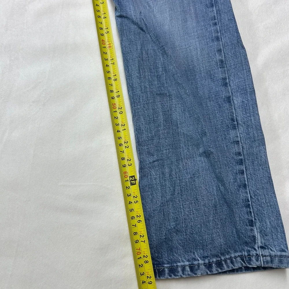 Levis 514 Straight Fit Mens Jeans Blue Denim 30x30 Cotton WaterLess Pant